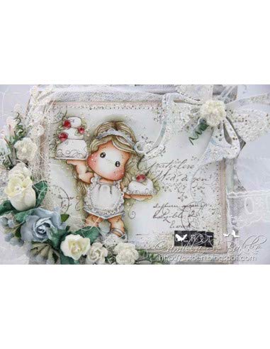 Magnolia – Timbro Magnolia – Rose Cake Tilda - 2