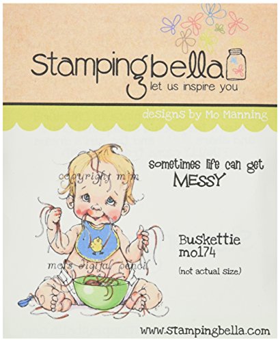 Stamping Bella cling timbro 16,5 cm x 11,4 cm, Buskettie - 2
