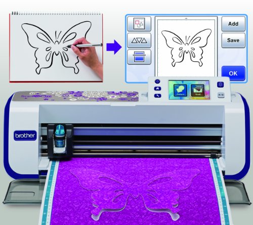 Brother Scan-N-Cut CM600 – Macchina da taglio con scanner, colore: bianco - 3