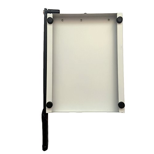 Taglierina per carta A4,Professionale A4 taglierina cutter,Base metallica,lama paper cutters,Per ufficio domestico,Bianco - 3