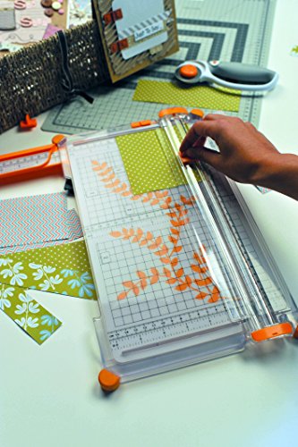 Fiskars SureCut Tagliacarte, A4, Con linea guida per il taglio, 1003758 - 3