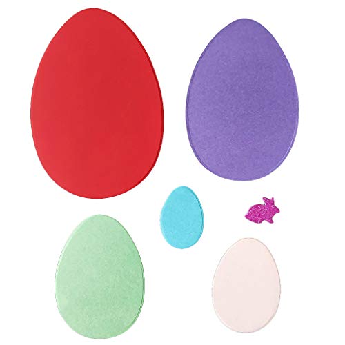 Yfairy fustella in acciaio al carbonio – uova di Pasqua coniglio da taglio set goffratura stencil modelli Mold Paper DIY Art Craft scrapbook libro della decorazione - 3