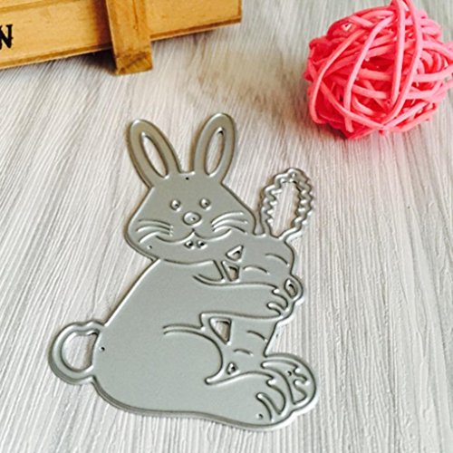 Fustelle per Fustellatrice, FNKDOR Metallo Fustella Stencil Scrapbooking DIY Album Foto, Accessori per Big Shot e altre macchina (E) - 4