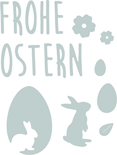 Sizzix Thinlits Fustella, Frohe Ostern (Buona Pasqua) - 2