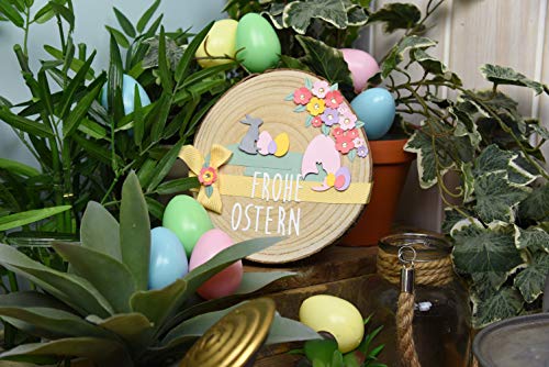 Sizzix Thinlits Fustella, Frohe Ostern (Buona Pasqua) - 4