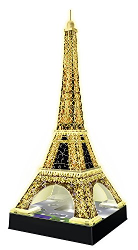 Ravensburger Italy Puzzle 3D Eiffel Tower-Edizione Speciale Notte, 216 Pezzi, RAP125661 - 9