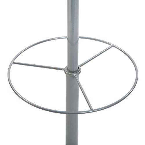 VERSA 18790382 Appendiabiti, Argento, 30x30x185 cm - 3