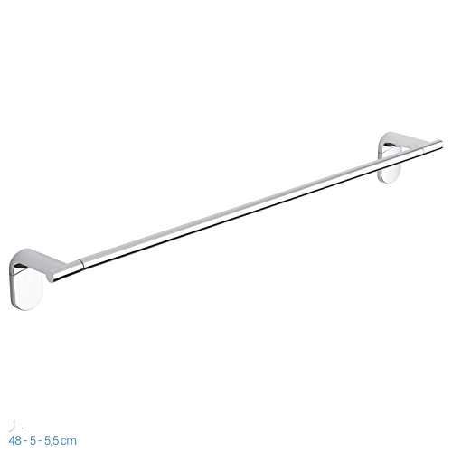 METAFORM Set Accessori Bagno Kit Completo Zero Cromo 5 Pezzi in Acciaio Cromato e ABS - 2
