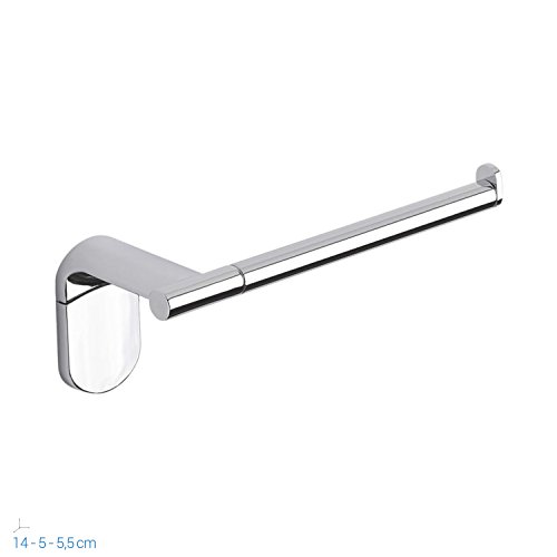 METAFORM Set Accessori Bagno Kit Completo Zero Cromo 5 Pezzi in Acciaio Cromato e ABS - 3