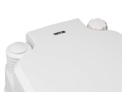 Thetford 0402222N Porta Potti Qube 165 Bianco Pompa a Soffietto, Standard - 5