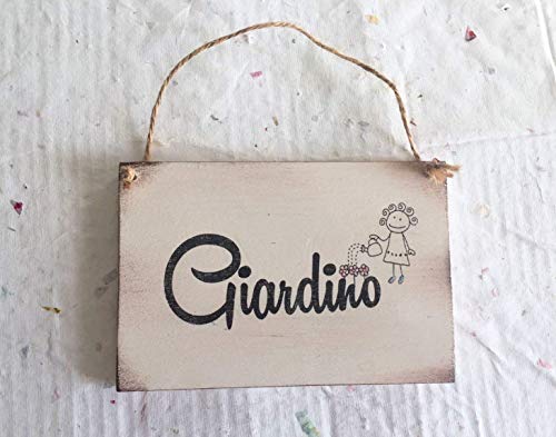 Targhette in legno per stanze: cucina, bagno, camera da letto, lavanderia - 4
