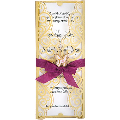 Sizzix 661879 Fustella Thinlits 6 Pezzi Abbellimento per Invito di David Tutera, Metal,, 26.1x17x0.5 cm - 2