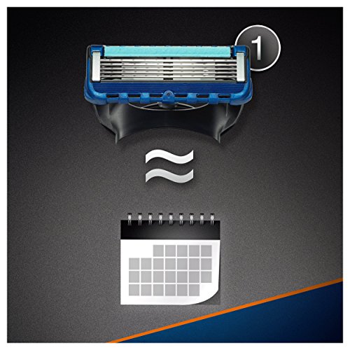 Gillette Fusion Proglide Flexball Rasoio da Uomo – 1 Manico + 1 Lametta - 5