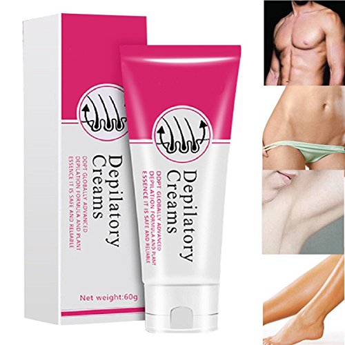 Crema Depilazione Gel Depilatorio | BINKBANGBANGDA Professionale Naturale Indolore Depilatoria Lenitiva Rinfrescante Rapido Ed Efficace Cura Della Pelle Maschio E Femmina Portable Per Bikini Necessità ( 60ML ) - 2