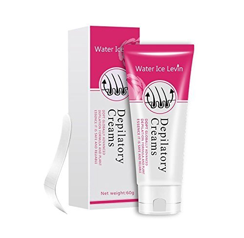 Crema Depilazione Gel Depilatorio | BINKBANGBANGDA Professionale Naturale Indolore Depilatoria Lenitiva Rinfrescante Rapido Ed Efficace Cura Della Pelle Maschio E Femmina Portable Per Bikini Necessità ( 60ML ) - 8