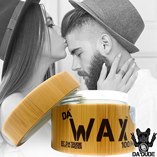 Da’Dude, Cera Per Capelli Da ‘Wax Extra Forte, Finitura Opaca, Lunga Durata, Scatola Di Legno Di Alta Qualità In Confezione Regalo Di Cartone – Misura Grande 100ml - 3