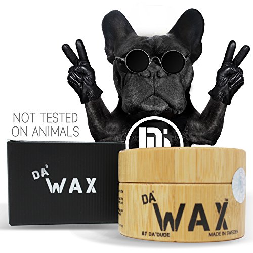 Da’Dude, Cera Per Capelli Da ‘Wax Extra Forte, Finitura Opaca, Lunga Durata, Scatola Di Legno Di Alta Qualità In Confezione Regalo Di Cartone – Misura Grande 100ml - 5