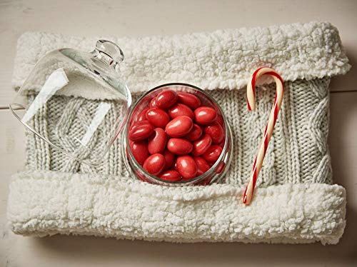 SWEET HOME Scatola Porta Confetti con Cupola e piattino in Vetro cl 22 cod.23.98973 cm 10h diam.9 by Varotto & Co. - 2