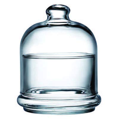 SWEET HOME Scatola Porta Confetti con Cupola e piattino in Vetro cl 22 cod.23.98973 cm 10h diam.9 by Varotto & Co. - 6