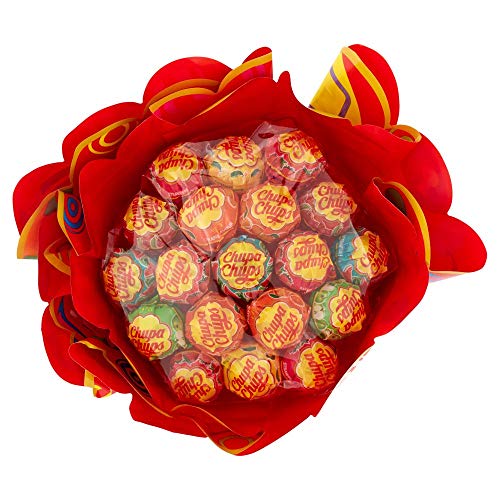 Chupa Chups Lollipop Flower Bouquet, confezione da 19 Pezzi - 5