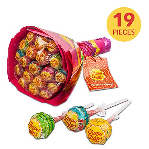 Chupa Chups Lollipop Flower Bouquet, confezione da 19 Pezzi - 7