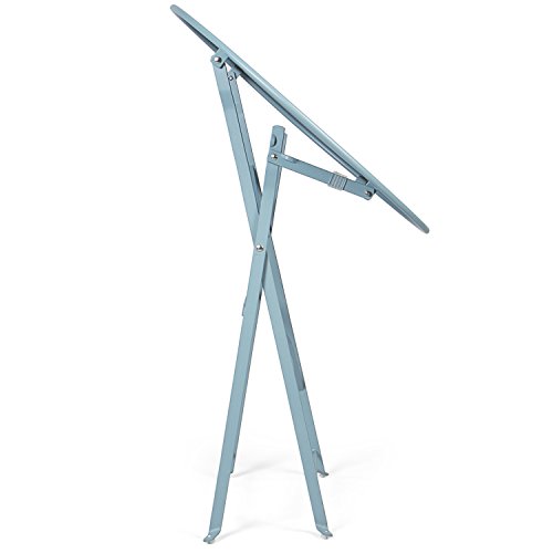 Vanage Collezione Primavera/Estate 2018 Set Balcone, Acciaio, Azzurro, 49 x 41 x 79 cm 3 unità - 4