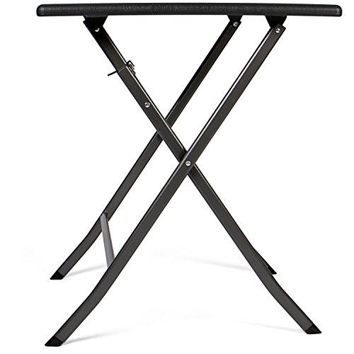 Vanage Collezione Primavera/Estate 2018 Tavolino, Rattan, Nero, 61.5 x 61.5 x 72 cm - 2