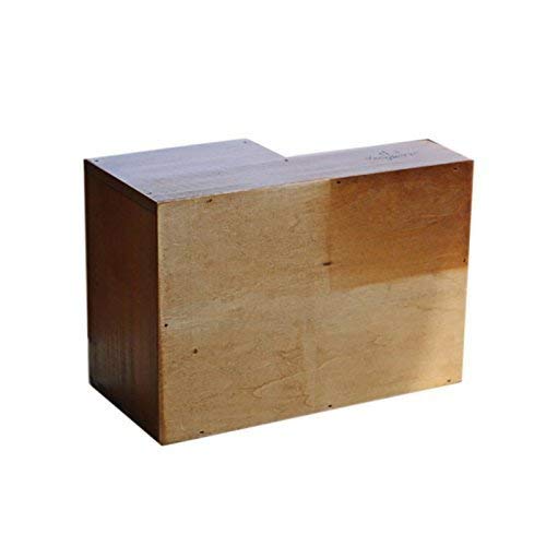 Fioriera da giardino in legno: vaso per piante grasse, aiuola a tre griglie. - 2