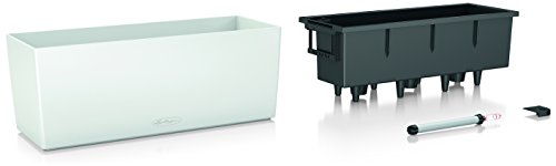 Lechuza 4008789156709 Balconera Color Bianco Set Cm. 50 Vaso da Esterno in Plastica, Unica - 2