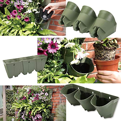 WORTH Garden Self Watering Vertical 36 fioriere tasche in confezione da 12 pezzi - 4