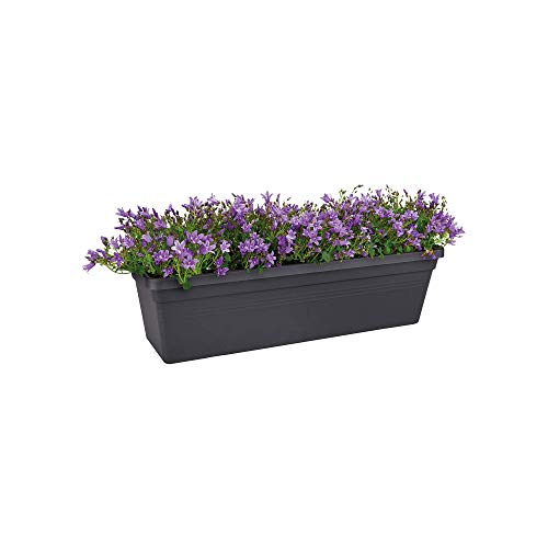 elho Green Basics Fioriera, Nero, 60 cm - 8