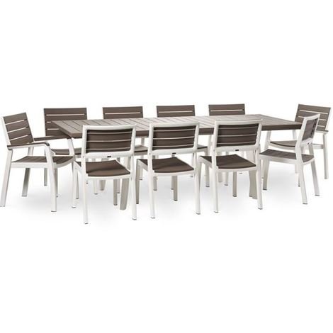 SET HARMONY KETER TAVOLO ALLUNGABILE CON 6 POLTRONE - 2