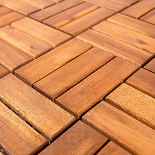 Vanage Edge Set Mattonella, Legno, Marrone, 27, unità - 3
