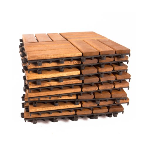 Vanage Edge Set Mattonella, Legno, Marrone, 27, unità - 6