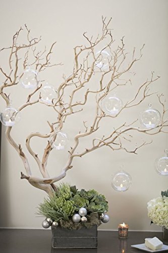 20 Pezzi Sfere Da Appendere Portacandele Diametro 8CM Decorazione Eventi - 7