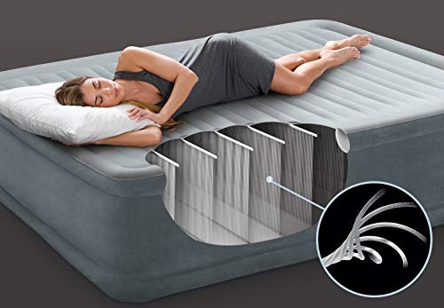 INTEX 64414 Materasso Comfort Plush Elevated Dura Beam Tecnologia Fiber Tech 682, 152 x 203 x 46cm - 7