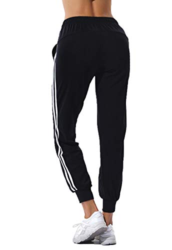 SEASUM pantaloni sportivi da donna jogging fitness moda lunghi taglia L - 4