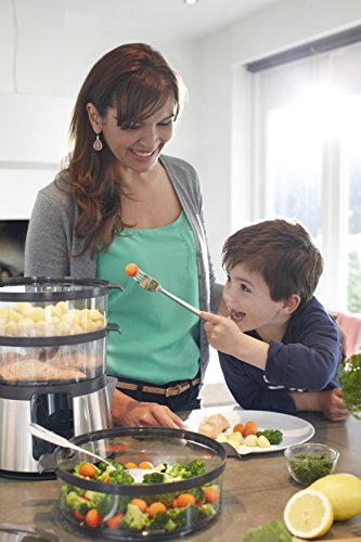 Philips Vaporiere Avance Collection HD9190/30 Vaporiera, con Infusore di Aromi e Programmi Specifici per Ogni Cestello, Ricettario, Capacità 9 l, Acciaio Inox - 16