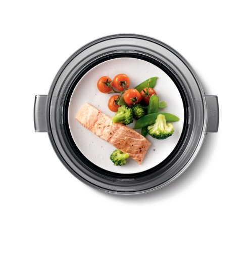 Philips Vaporiere Avance Collection HD9190/30 Vaporiera, con Infusore di Aromi e Programmi Specifici per Ogni Cestello, Ricettario, Capacità 9 l, Acciaio Inox - 6