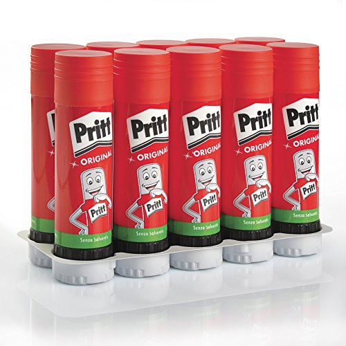 Pritt, 199990, Colla Stick, 43g, 10 pezzi - 2