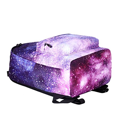 Zaino Scuola, WAWJ Donne Rucksack Zaino per Borsa da Viaggio per Scuola Ragazze Zaini Scuola Superiore (Stile-1) - 6