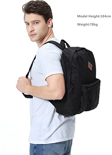 Vaschy Zaino Leggero, Impermeabile Pieghevole di Viaggio Zainetto 20 Litri di Base per L'escursionismo Sport, Borsa Elementare Libro di Scuola con due Tasche Bottiglia - 7