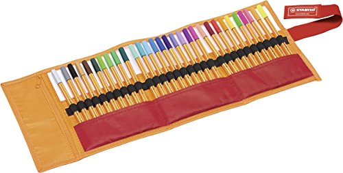 STABILO point 88 Penna Fineliner colori assortiti - Rollerset da 30 - 2
