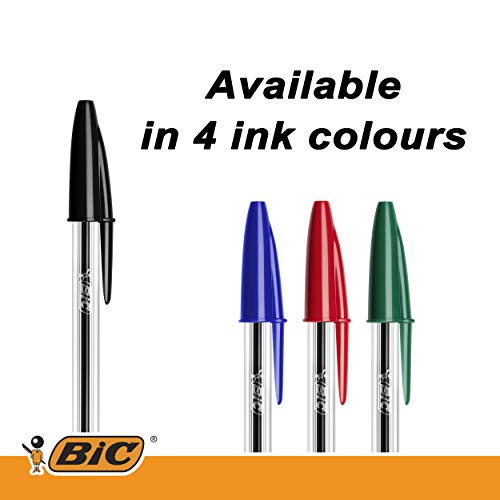 Bic Cristal Original Punta Media 1 mm Confezione 50 Penne Colore Nero - 5