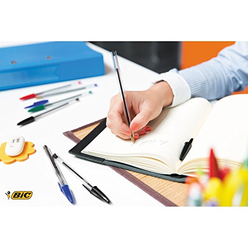 Bic Cristal Original Punta Media 1 mm Confezione 50 Penne Colore Nero - 7