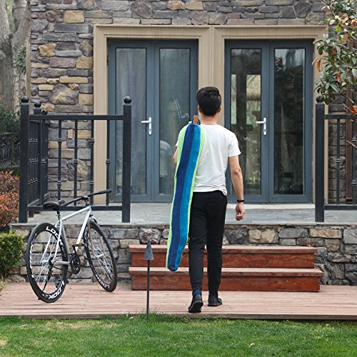 SONGMICS 210 x 150 cm Amaca con Cuscini Giardino Dondolo per più Persone GDC22L - 7
