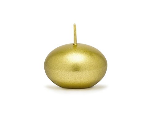 Partydeco Candele Galleggianti, Oro - 2