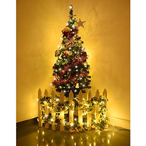 LEDGLE Striscia Luminosa da 15 LED 29.5inch con Alimentazione a Batteria per Tappi di Sughero, Decorazione per Bottiglie, Matrimoni, Feste (Colore Bianco Caldo, 3 pz batterie LR41 Incluse) - 3