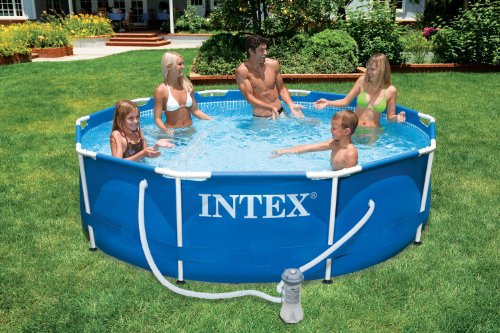 Intex 28212 Metal Frame Piscina con Pompa Filtro, 6500 L, Blu, 366 x 76 cm - 2
