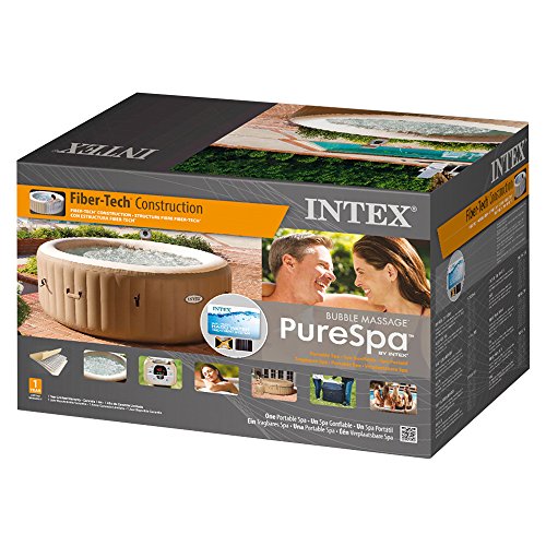 Intex 28404 Pure Spa Bubble Therapy con Pompa, Riscaldatore e Sistema Purificazione Acqua, 196x 71 cm - 14